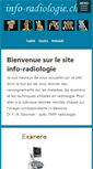 Mobile Screenshot of info-radiologie.ch