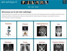 Tablet Screenshot of info-radiologie.ch